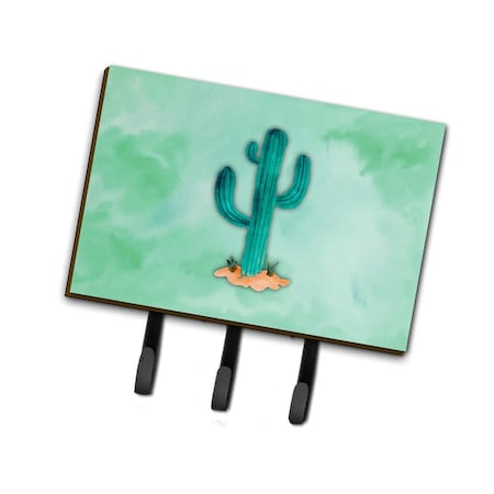 Jensendistributionservices Western Cactus Watercolor Leash or Key Holder MI1719205